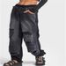2027 Spring Summer Fashion Hip-Hop Jeans Women Cotton Elastic Waist Lace-Up Broken Hole Straight Type Denim Pants XS-5XL_ecoleips.com