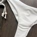 Solid Color Bikini Set For Women - Sexy Two-Piece Swimsuit For Beach & Pool, Comfortable Fit With Removable Soft Cup Pads, Multiple Colors Available_ecoleips.com