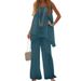 Women's Clothing New Spot Women's Clothing Hot Selling Sleeveless Double Vest Pants Suit_ecoleips.com