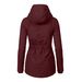 Women's Clothing Elegant Women's Fleece Jacket With Zipper Pockets, Slim Fit, Long Sleeve, Solid Color, Autumn Winter Fashion_ecoleips.com