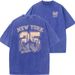 New York City Funny Print Woman T Shirts Summer Vintage Washed Cotton Breathable Tee Shirt Fashion Casual Home Tshirt_ecoleips.com