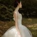 Women's Clothing New Forest Style High End Dress With Long Train_ecoleips.com