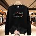 FW25 Matching Couple Cotton Crew Neck Sweatshirt - His & Hers_ecoleips.com
