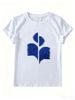 Women's 100% Cotton Oversized T-Shirt, Casual Crew Neck Short Sleeve Summer Top_ecoleips.com