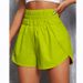2025s 2025 Spring Summer New Women's High Waist Elastic Loose Sports Casual Shorts_ecoleips.com