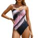 Women's One Piece Swimsuit New Arrival Sexy Simple Bikini Swimwear for Women Clothing_ecoleips.com