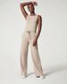 Summer 2023 Women's Sleeveless Slimming Jumpsuit Solid Color Versatile Tethered European American Style Foreign Trade_ecoleips.com