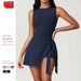 Women's Clothing Tight Sports Dress Slim Straps Leisure Fitness Beautiful Back Yoga Tennis Skirt_ecoleips.com
