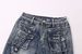 Vintage American Flare Jeans For Women - High Waisted Stretchy Denim Pants With Distressed Wash, Retro Streetwear Style_ecoleips.com