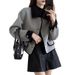Elegant Tweed Short Coat For Women 2025 Spring New Style With Turn-down Collar, Petite Size, High-end Cardigan Top_ecoleips.com