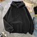 Women's Clothing Ins Super Hot Lambskin Hooded Sweater Women's Autumn And Winter Loose Version Plus Velvet Thickened Coat Tide_ecoleips.com