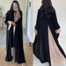 Women's Clothing Pleated Patchwork Robe Coat_ecoleips.com