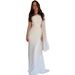 Women's Clothing Women's Long Sleeved Maxi Dress Silky Soft Slim Fit For Spring Long Sleeve For Formal & Casual For Women_ecoleips.com