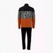Women's Clothing Color Block Long Sleeve Top And Patchwork Trousers Set Fashion Outfit For Ladies_ecoleips.com