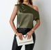 Women's Clothing Women's Satin Shirt Imitation Silk Irregular Off Shoulder Top Spring Summer Real Photos Style Blouse_ecoleips.com