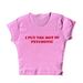 Women's Cute Pink T-Shirt - Summer Casual Slim Fit Streetwear Top, Short Sleeve Basic Tee_ecoleips.com