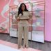 Women's Clothing solid color short sleeved wide leg pants two piece suit_ecoleips.com