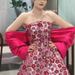 Petite Strapless Wedding Dress 2026 Style Sweet Luxury Toasting Gown for Brides Light Banquet Evening Short Party Wear_ecoleips.com