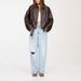 European And American Autumn And Winter Retro Casual Jacket Pilot Jacket Artificial Leather Top_ecoleips.com