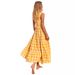 2026 Cross-Border Spring/Summer New European And American Women's Fashion Elegant Sexy Strapless Backless Striped French_ecoleips.com