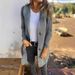 Women's Clothing Casual Cardigan Sweater Soft Acrylic Wool Blend, V-Neck, Pocket Detail, Lightweight Midweight (S-5XL, Grey/Green/Yellow/Black)_ecoleips.com