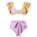 Women's Clothing Print High Waisted Slimming One Piece Swimsuit For Women, Hot Spring Vacation Beach Dress, Three Piece Bikini Set_ecoleips.com