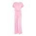Summe New Knitted Heat Pint Shot Sleeve Long Pants Pajama Set Euopean And Ameican Comfotable Women's_ecoleips.com