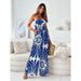 Women's Clothing fashion temperament one shoulder backless waist wide leg jumpsuit_ecoleips.com