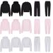 Skims Women's Cotton Fleece Hooded Sweatshirt And Kangaroo Neck Sweatpants Casual Set Custom Orders Start from One Piece_ecoleips.com