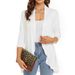 Cross-border European American Women's Fashion Independent Store Autumn New Solid Color Cardigan Jacket With_ecoleips.com