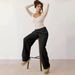 's Best-selling Elegant Goddess-style Long-sleeve Base Shirt, Fashionable Slim-fit T-shirt, Y2K Square-neck Pure_ecoleips.com