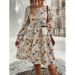 Aria Basics Aria Basics Cross-border European And American Women's Fashion Foreign Trade 2025 New French Elegant Style Printed Lantern_ecoleips.com