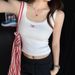 High-End Camisole Tank For Women Summer 2025 New American Style Inner Outer Wear Sleeveless Unique Exquisite Short Top_ecoleips.com