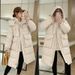 Women's Mid-Length Over-the-Knee Cotton Jacket – Korean Style Loose Fit Winter Coat, Thick Warm Outerwear For Casual & Streetwear_ecoleips.com