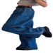 Women's Classic High Waist Wide Leg Pants Denim Big Flare Trousers Trendy_ecoleips.com