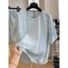 Women's Clothing Two Piece Fashionable Suit For Women In Summer Thin Style Temperament Outfit A Complete Set_ecoleips.com