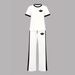 Women's Clothing Women's Loose Comfortable T-Shirt Drawstring Pants Set Summer Casual Short Sleeve Print For Formal & Casual For Women_ecoleips.com