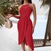 Women's Clothing Spring And Summer Hip Hop Style Street Fashion Skirt Halter Neck Sleeveless Irregular Skirt Dress_ecoleips.com