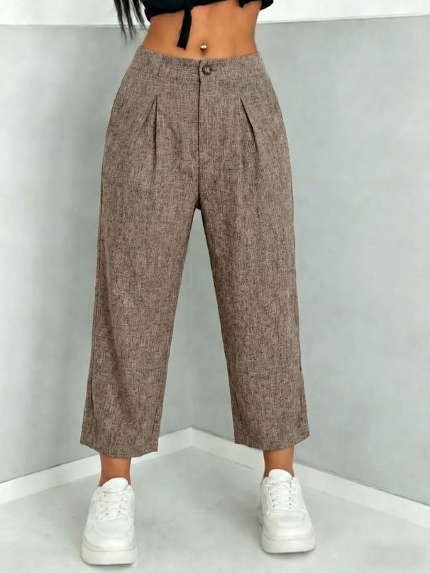 Casual Style Women's Harem Pants, Slimming Loose And Casual Pants For Daily Commuting_ecoleips.com