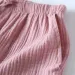 Women's Summer Pajamas Shorts Solid Color Cotton Gauze Double-layer Thin Loose Pants Homewear Summer Shorts Beachwear_ecoleips.com