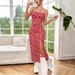2025 Cross-border Bestseller Autumn Strapless High-slit Daisy Leopard Print Bodycon Long Dress_ecoleips.com