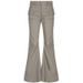 American-style Design Pocket Slim-fit Flared Jeans For Women, Trendy Street Fashion Retro Low-waist Casual Pants_ecoleips.com