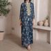 Muslim Dress WomenLuxury Gold-Embroidered Middle Eastern Dress – Elegant Dubai Arabian Robe For Women_ecoleips.com