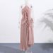Gown Neck Strap Irregular Long Dress For Women Ruffle Sleeveless High Waist Backless Dresses 2025 New Summer Elegant Party Y2k_ecoleips.com