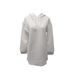 Oversized Hooded Sweatshirt For Women - Geometric Jacquard Pullover With Drawstring Premium Fabric_ecoleips.com