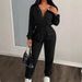 Women's Casual Drawstring Hooded Jumpsuit Autumn/Winter Fashion Romper_ecoleips.com