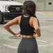 Manufacturer Wholesale Cross-border Knitted Sexy Camisole Sports Style Inner Vest Women, Stylish Ribbed Slim-fit Top For_ecoleips.com