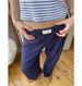 New Fashion Casual Striped Cotton High-Waisted Wide Leg Pants With Print - Comfortable & Stylish For Women_ecoleips.com