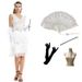 1920S retro tassel sequin sexy V-neck dress slim banquet evening dress dropshipping_ecoleips.com