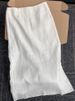 K High-end White Midi Skirt For Women, New High-waist Slit Design_ecoleips.com